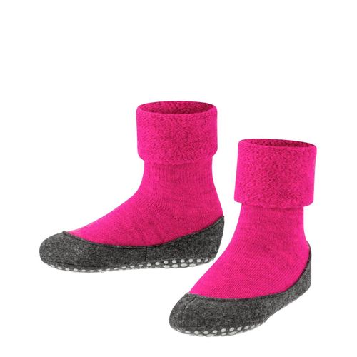 Falke Chaussons Enfants Cosyshoe, Pantoufles, Antidérapant, Laine Vierge Pink 29-30