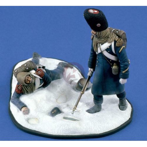 Verlinden 120mm 1:16 Retreat De Moscou Kit De Figurines En Résin # 1408-Verlinden