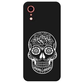 Coque noire Iphone XR mort mexicaine calavera