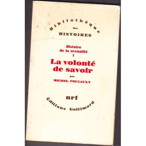 La Volonté De Savoir.