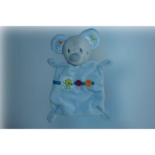 Doudou Souris Plat Comme Neuf Nicotoy