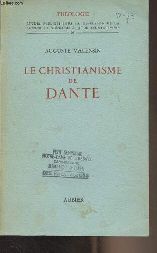 Le Christianime De Dante - Théologie N°30