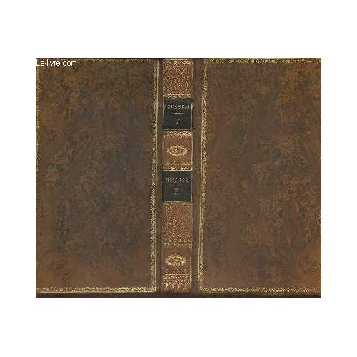 Oeuvres Complètes De J-J Rousseau Tome 7- Héloïse Tome 3