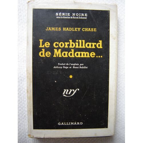 Serie Noire N° 35 Le Corbillard De Madame