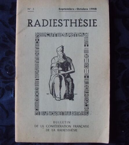  Radiesthédie Bulletin De La Conféderation Française De Radisthésie  5 