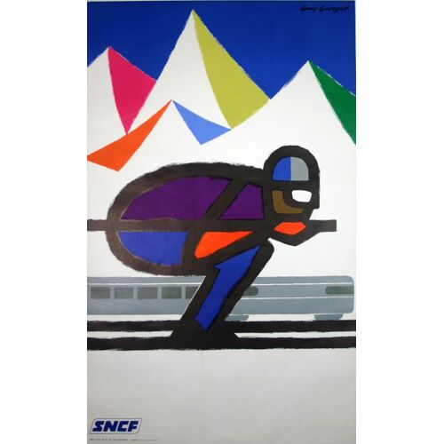 Affiche Sncf Ski