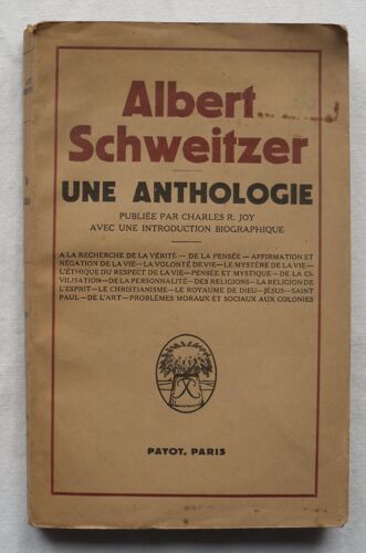 ¿¿¿ Une Anthologie ¿¿¿