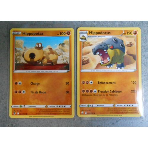 Hippopotas 084/23 + Hippodocus 085/203 - Eb7 - Evolution Celeste - Vf