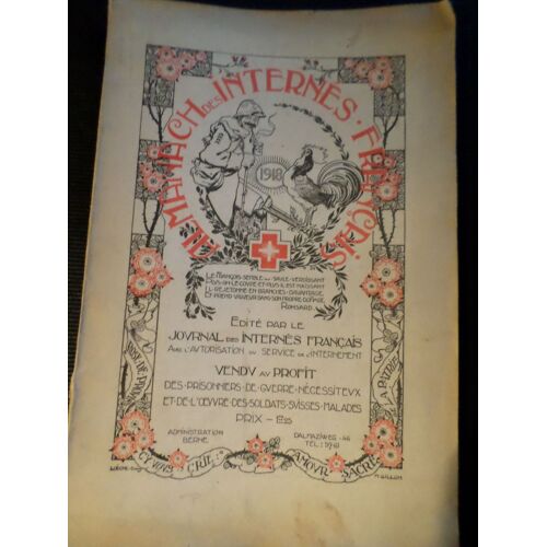 Almanach Des Internes Francais 1918