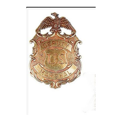 Insigne ¿Deputy U.S. Marshal¿ Bronze