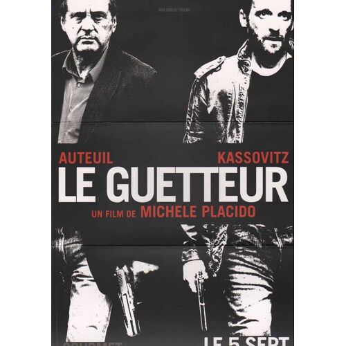 Le Guetteur, Synopsis Dépliant, Michele Placido, Daniel Auteuil, Mathieu Kassovitz, Olivier Gourmet