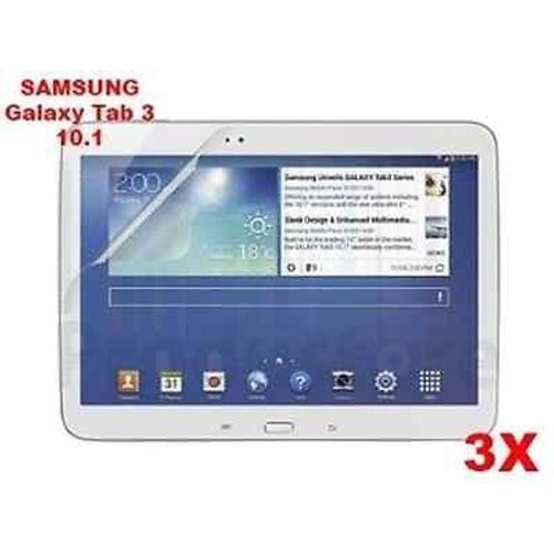 3x Film Protection Samsung Galaxy Tab3 P5200 Screen Protector P5210 10.1 10" Tab