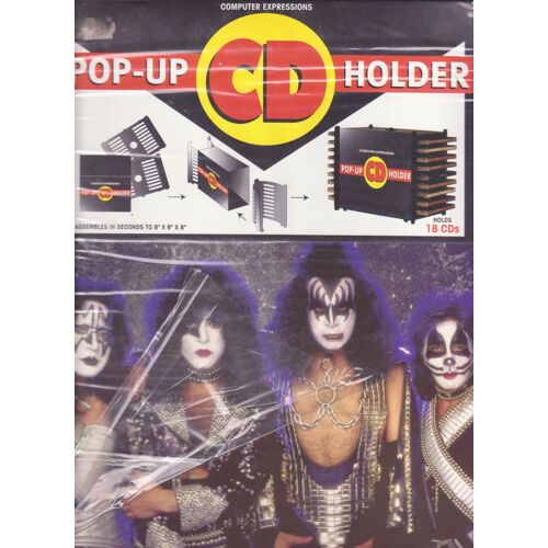 Kiss  Usa Pop-Up Cd Holder (Présentoir Pour Ranger Les Cd) 