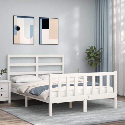 vidaXL Sommier à lattes de lit avec matelas gris clair 80x200 cm tissu