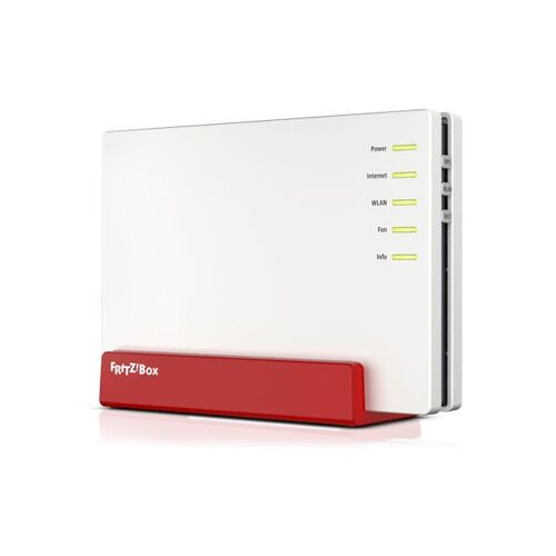 FRITZ!Box FRITZ! BOX 7583 VDSL routeur sans fil Gigabit Ethernet Bi-bande (2,4 GHz / 5 GHz) 3G 4G Rouge, Blanc