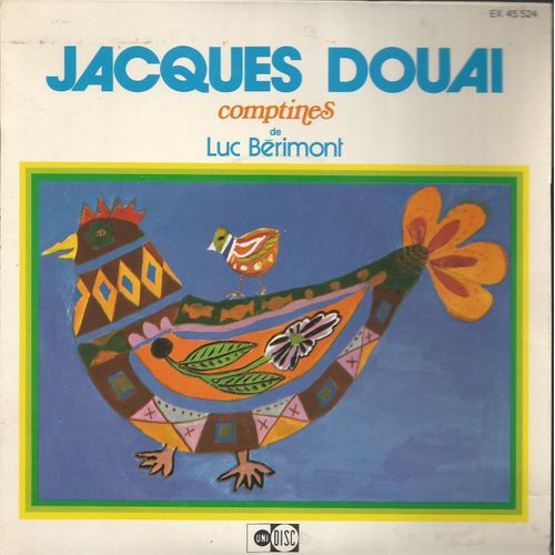 N°6 Comptines De Luc Bermont : La Dactylo, Il Va Pleuvoir, Ma Culotte De Ficelle, Le Dirai Que L'hirondelle, Haut Les Mains, Monsieur De La Perouse, Cric Et Crac, Chamichou, ... (Avec Livret)