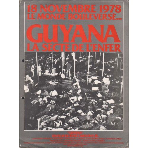 Guyana, La Secte De L'enfer, Synopsis, De René Cardona Jr., Avec Stuart Whitman, Gene Barry
