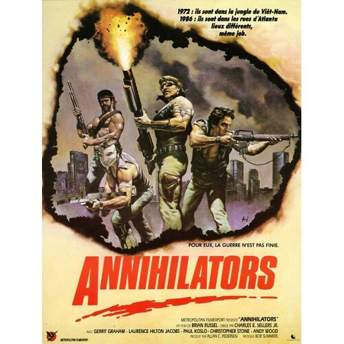 Annihilators, Synopsis, Charles E Sellier Jr, Gerrit Graham, Avec Paul Koslo, Lawrence Hilton-Jacobs