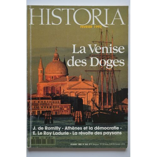 Historia N°542 (Fev 1992) : La Venise Des Doges