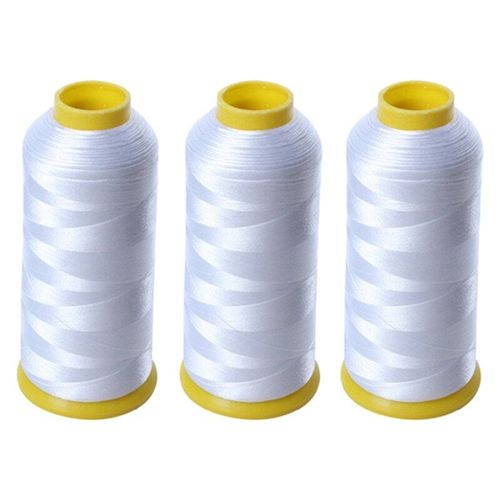 Fil de canette en Polyester pour Machine à broder, 5000M, 3 paquets