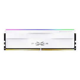 XPOWER Zenith RGB - DDR5 - kit - 32 Go: 2 x 16 Go - DIMM 288 broches - 3000 MHz / PC5-48000 - CL30 - 1.35 V - mémoire sans tampon - on-die ECC - blanc
