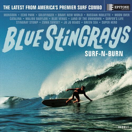 Blue Stingrays - Surf-N-Burn (Blue Vinyl) [Vinyl Lp] Blue, Colored Vinyl
