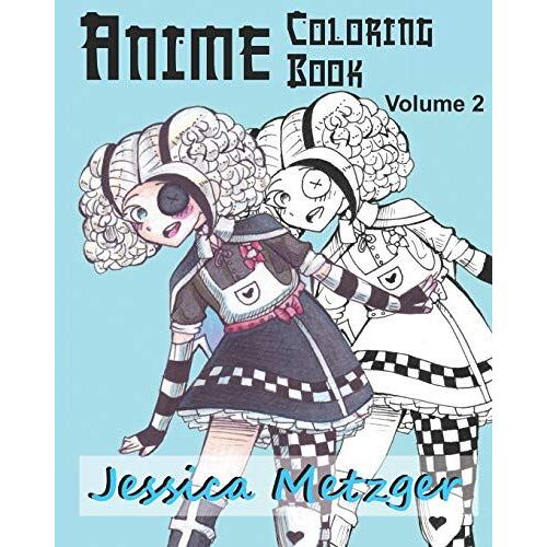 Anime Coloring Book: Volume 2