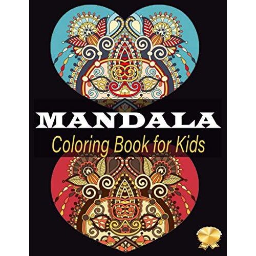 Mandala Coloring Book For Kids: 100 Different Mandalas | No Ink Bleed Paperback