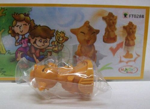 Ft028b Ft 028b Animal Orange Tampon Réédition 2014 Avec Bpz Kinder Surprise