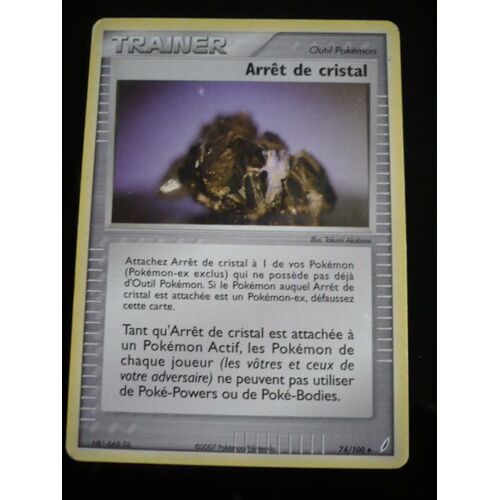 Pokemon - Cartes - Arret De Cristal 74/100