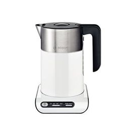 Bosch Styline TWK8611P - Bouilloire - 1.5 litres - 2.4 kWatt - Blanc/inox