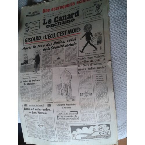 Le Canard Enchaîné 3032 
