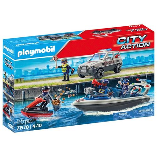 Playmobil City Action 71570 - Poursuite De Police