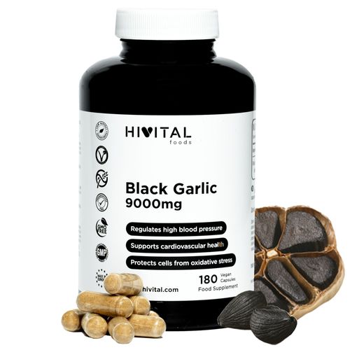 Ail Noir 9000 Mg. 180 Gélules Végétaliennes 