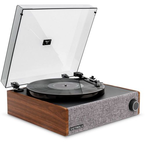 Platine vinyle VICTROLA EASTWOOD VTA-78 NOYER