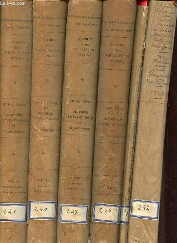 Recueil Général Des Bas-Reliefs, Statues Et Bustes De La Gaule Romaine - En 8 Volumes - Tomes 4 + 5 + 6 + 7 + 8 + 9 + 10 + 11.