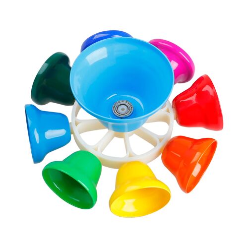 Instrument de Percussion avec clochette à main, 8 notes, jouet Musical pour enfants en bas âge, éducation musicale précoce