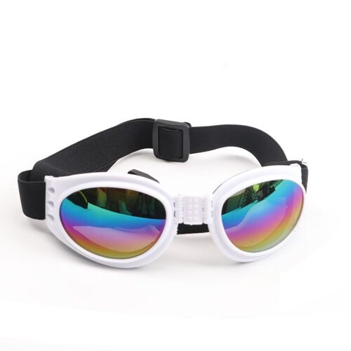 Lunettes de soleil UV pliables pour chien, 6 couleurs, pour moyens et grands animaux de compagnie, étanches, Protection pour chien