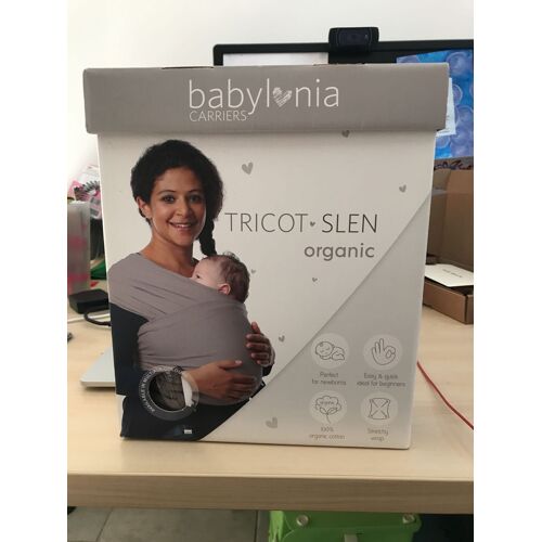 Écharpe De Portage Tricot-Slen Bio Mild Taupe - Babylonia