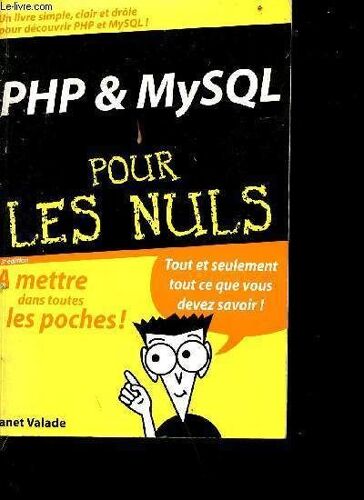 Php & Mysql Pour Les Nuls - 3e Édition