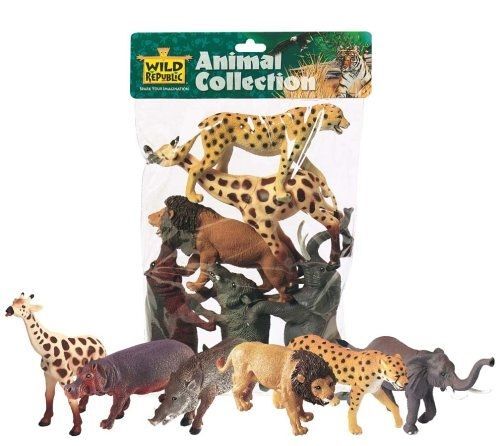 WILD REPUBLIC- COLLECTION D?ANIMAUX AFRICAINS (6 PIÈCES)