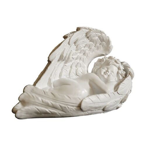 Figurine d'ange de couleur unie, ornement en résine, décor de bureau Artware pour la maison, les magasins de bureau, nouvelle collection