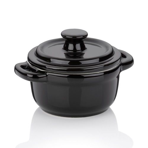 Mini Cocotte Malin Noir 10 Cm