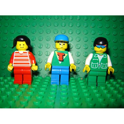 LEGO City Minifigure : 3 citadins