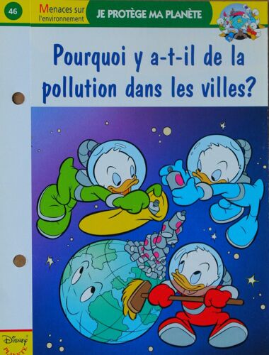 Fiche Disney Planète Pourquoi Y A-T-Il De La Pollution Dans Les Villes ?