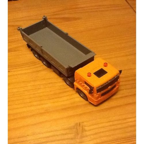 Camion Benne Chantier Longueur 25 Centimètres 