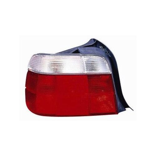 Feu Arrière Gauche, Sans Partie Électriques (Feu De Direction Blanc) Pour Bmw Serie 3 E36 Modèle Compact De 1990 À 1998