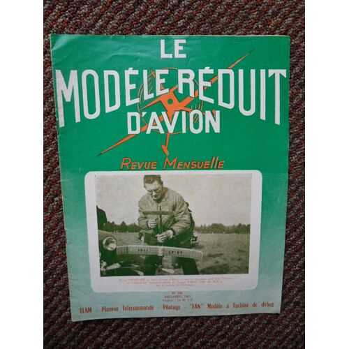 Le Modele Reduit D Avion N°296 De Décembre 1963 Avec Le Plan Détachable
