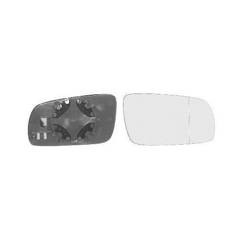 Verre De Rétroviseur Droit, 12 Cm Convexe, Pour Seat Arosa De 1997 À 2000