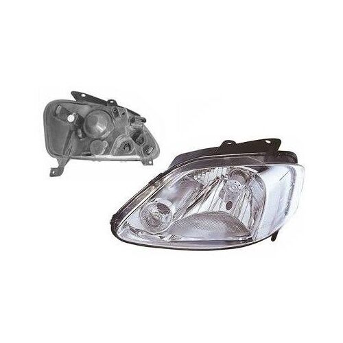 Phare H4 Gauche Avec Feu De Direction Pour Volkswagen Fox Depuis 2005 Jusqu'en 2007